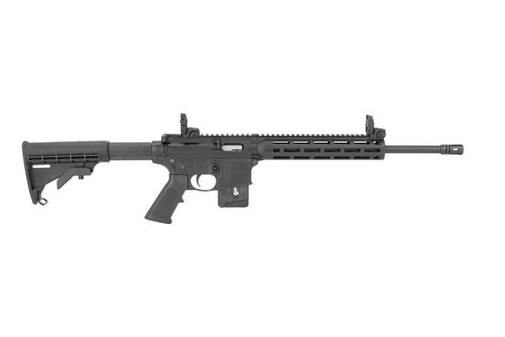 Smith & Wesson M&P 15-22 Sport Rimfire Rifle with folding Magpul MBUS sights